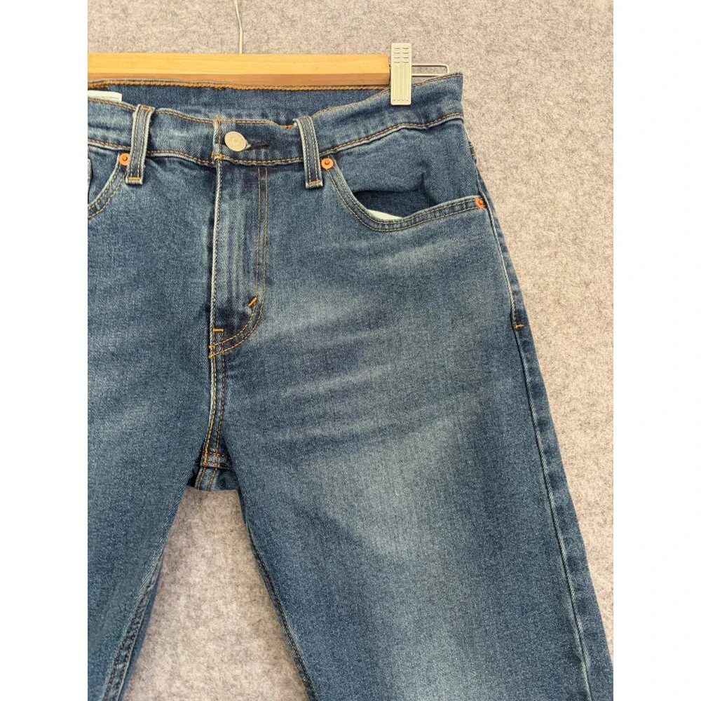Levis 512 Slim Taper Jeans Mens 30x32 Medium Wash Blue Denim‎ Pants